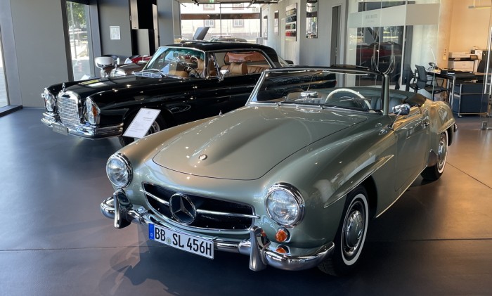 Mercedes d'epoca in vendita al Motorworld - Renato Scialpi