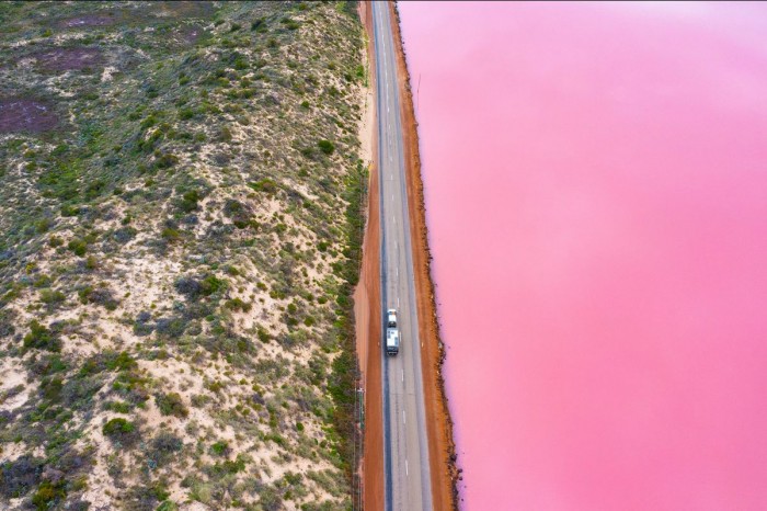 Hutt Lagoon - Foto Tourism Western Australia