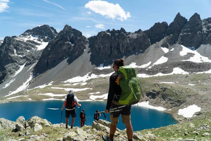 Il lago Negro, tappa Rifugio Viola-Bivacco Pian del Lago. Foto Sara Furlanetto