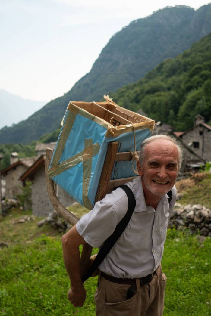 Roberto Giardini, presidente dell'associazione Amici della Val Codera - foto S. Furlanetto