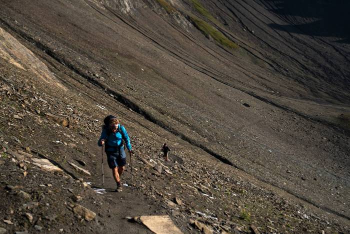 Salendo al col Malatrà - foto S. Furlanetto