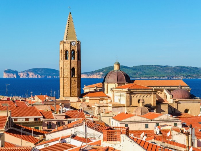 Panoramica sul centro di Alghero
