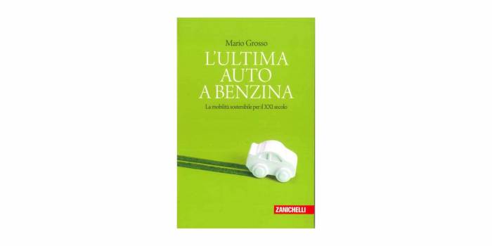 Il libro "L'ultima auto a benzina".