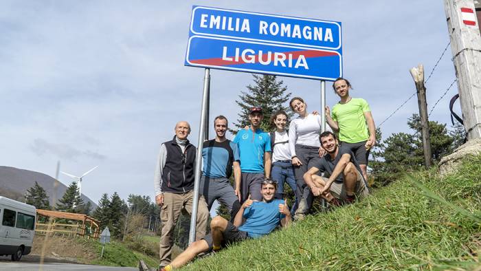  Arrivo al Passo di Centocroci e passaggio in Emilia Romagna - foto Andrea Buonopane