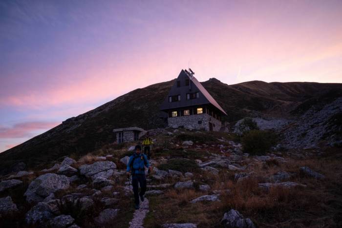  Alba al rifugio Garelli - foto Sara Furlanetto