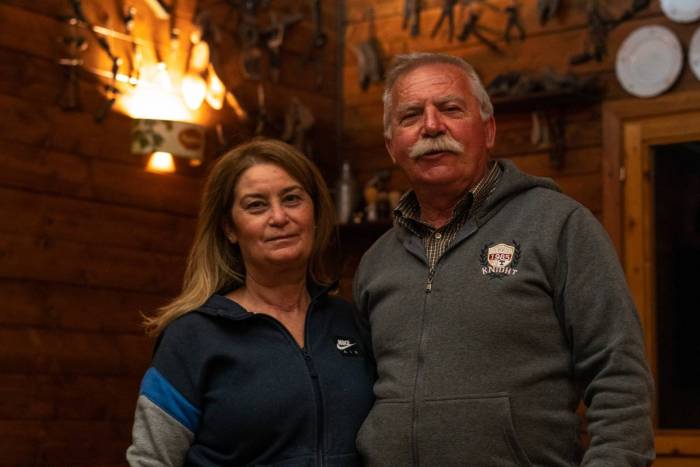  Cettina ed Angelo Catalano, gestori del centro Le Miniere a Fondachelli Fantina - foto Sara Furlanetto