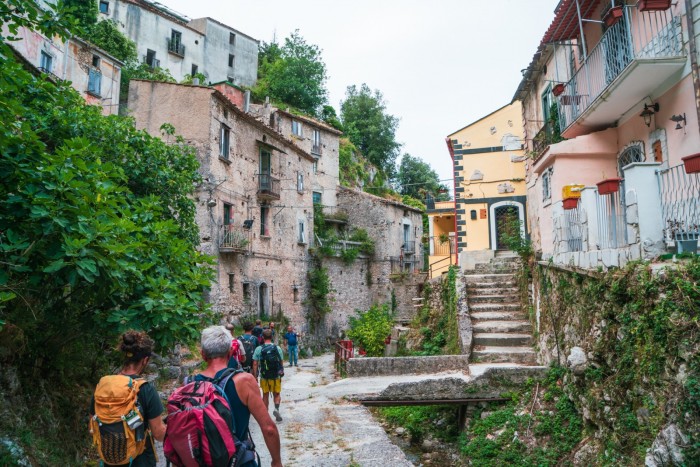  Tappa Acerno > Senerchia. Il borgo vecchio di Senerchia. Foto Sara Furlanetto