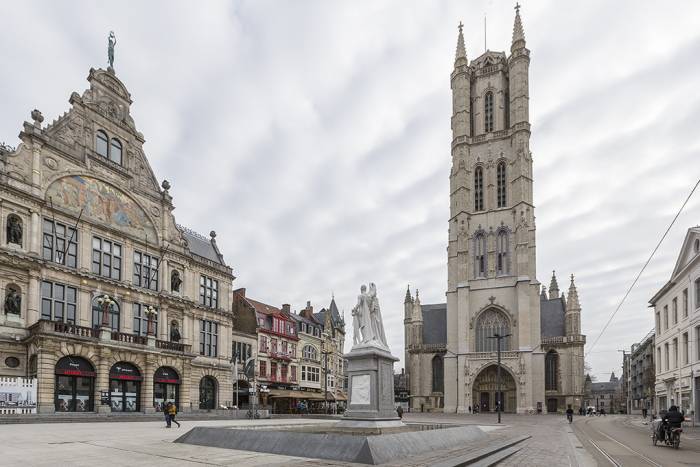 La Cattedrale di Sint Baafs, Gent, Belgio