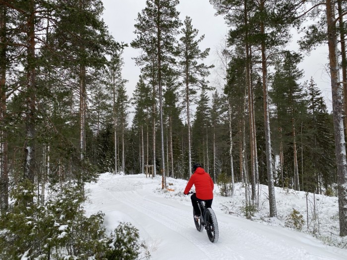 Attività con le fat-bike intorno all'Hotel & Spa Resort Järvisydän - foto Stefano Brambilla ​