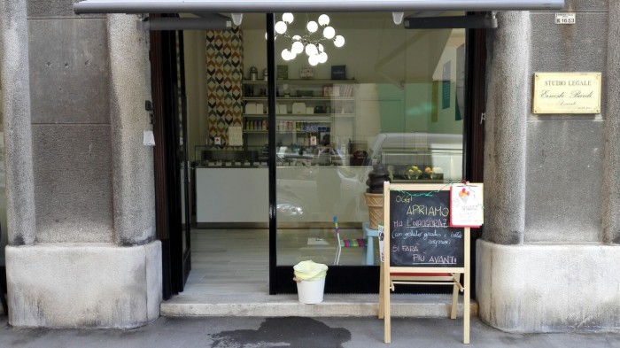 Trieste, la Gelateria Sobran / foto Gelateria Sobran