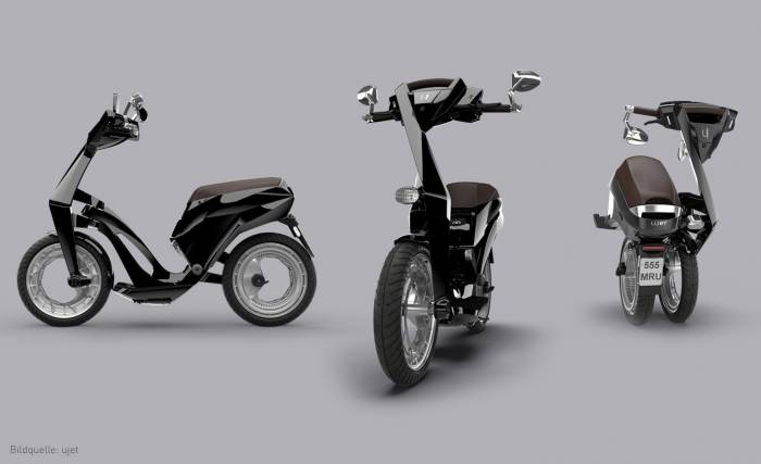 Lo scooter elettrico Ujet.
