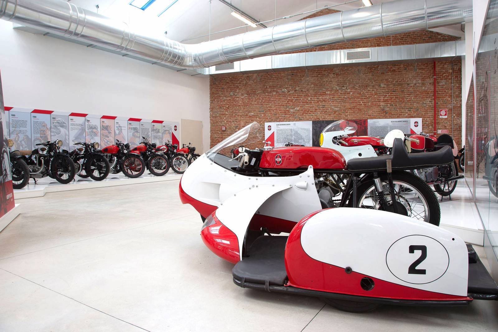 I nuovi spazi dedicati alla collezione Gilera.