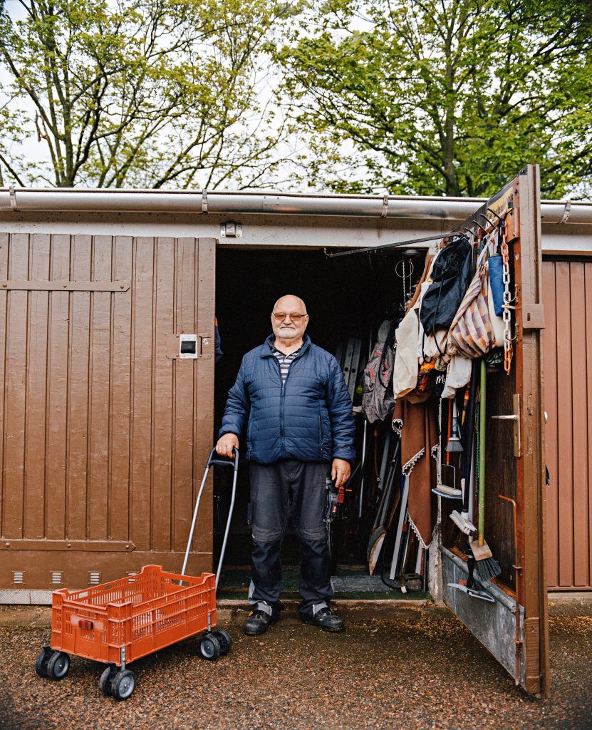 Una delle immagini di Maria Sturm che raccontano i garage di Chemnitz - foto Maria Sturm/Chemnitz 2025 gGmbH