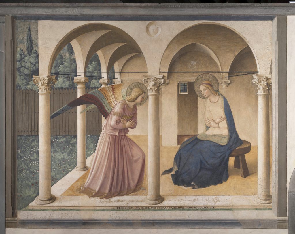 Beato Angelico Annunciazione 1443 circa