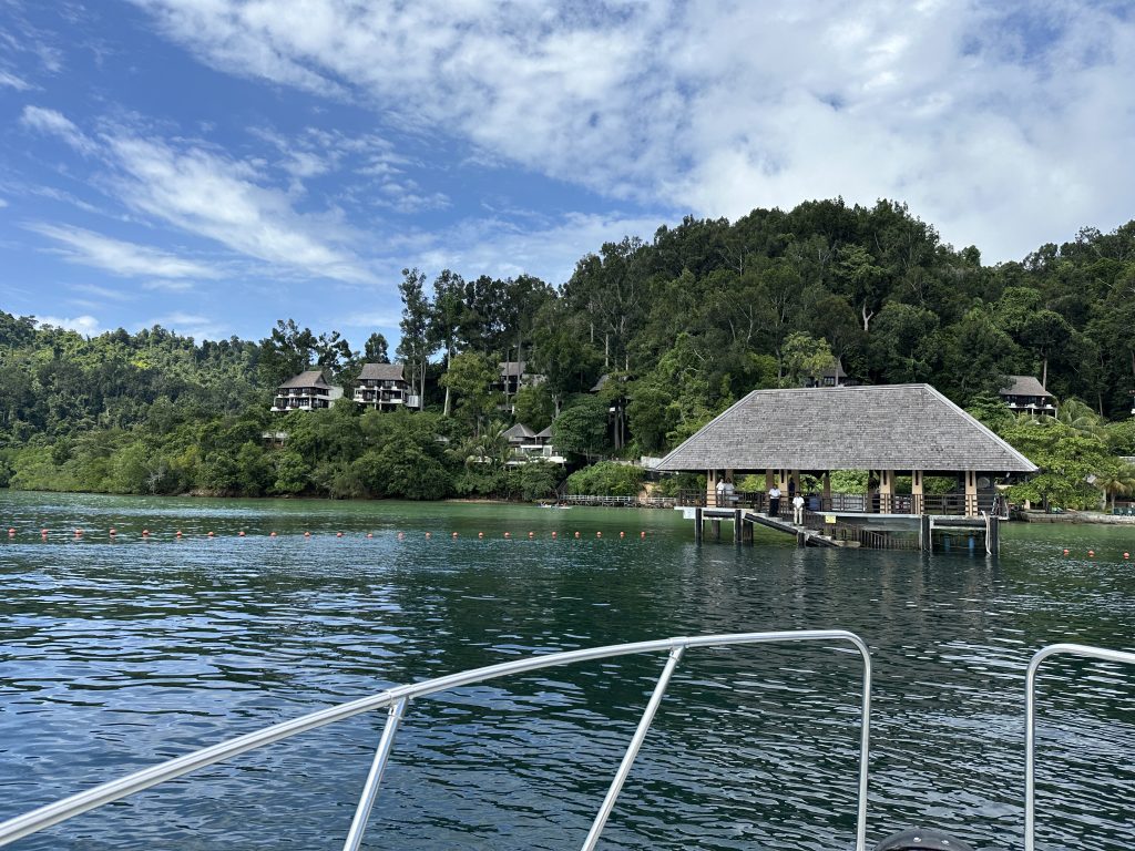 L'arrivo a Gaya Island Resort - foto Stefano Brambilla