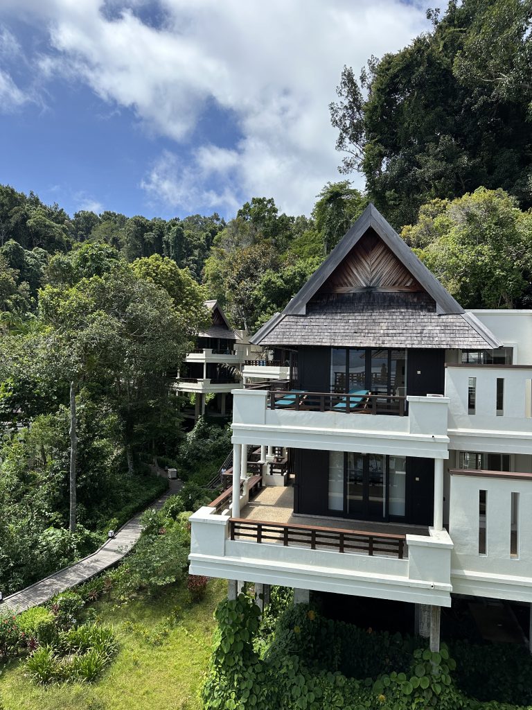 Alcune delle ville del Gaya Island Resort - foto Stefano Brambilla