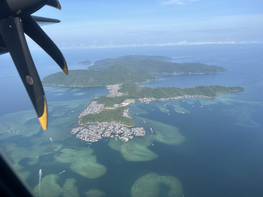 Gaya Island vista dall'alto - foto Stefano Brambilla