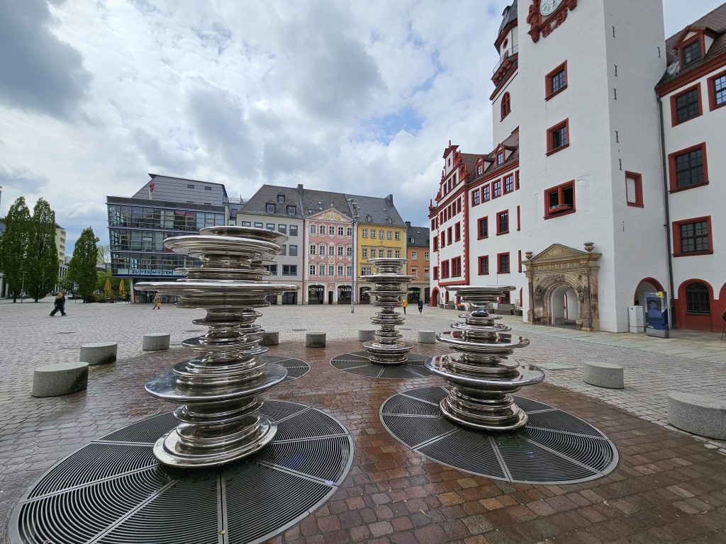 La fontana di Widrig, Chemnitz - foto Roberto Copello