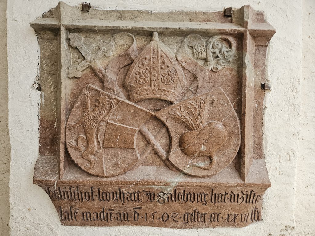 Il simbolo della rapa alla Festung Hohensalzburg, Salisburgo - foto Roberto Copello