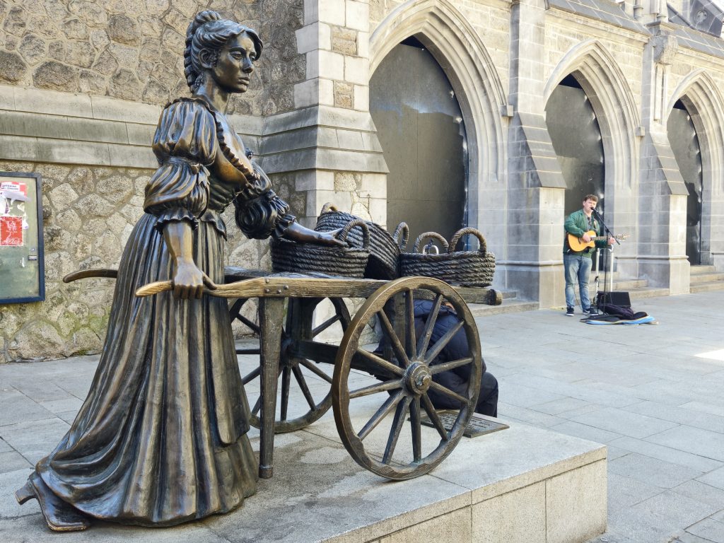 Statua di Molly Malone, Dublino - foto Roberto Copello