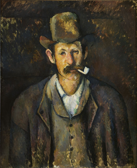 L’homme à la pipe, vers 1896 Paul Cézanne