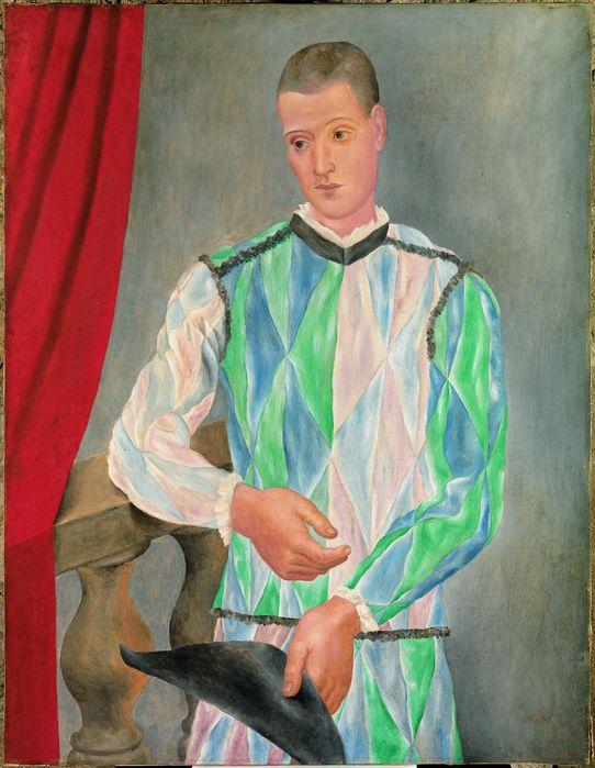 Arlequin, 1917 Pablo Picasso
