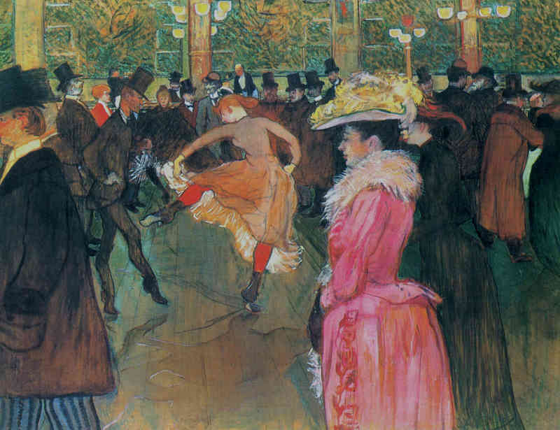 Henri de Toulouse-Lautrec, Al Mouline Rouge