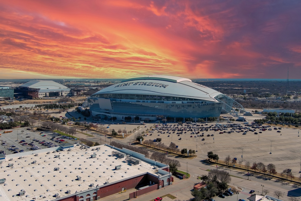L'AT&T Stadium di Dallas