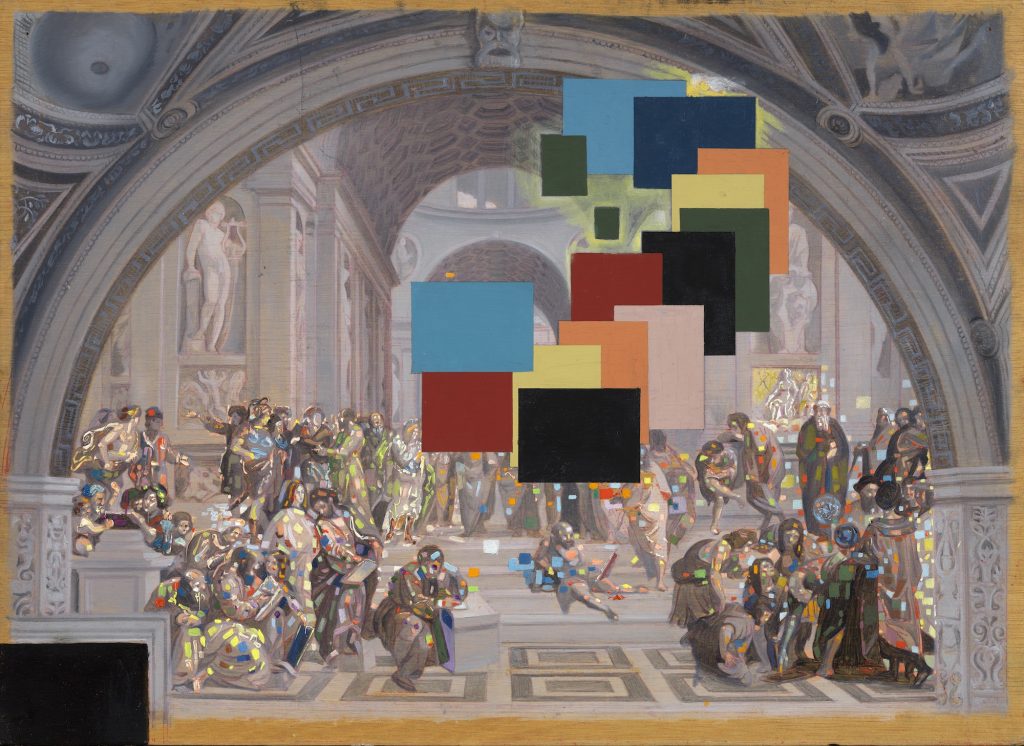 La scuola di Atene (dettaglio) 