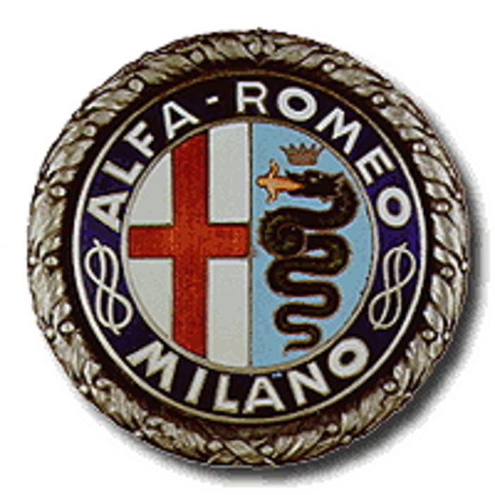 Il marchio Alfa Romeo postbellico.
