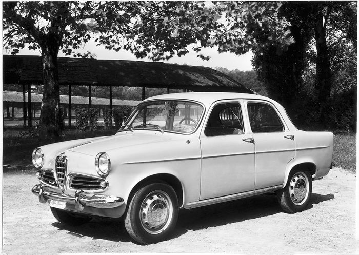 Alfa Romeo Giulietta prima serie (1959).