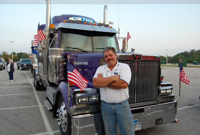 Camionista (owner driver) statunitense.