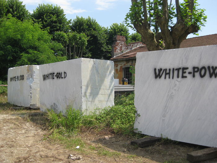 Avenza, ex segheria Adolfo Corsi: White blood, white gold, white power, Marcelo Cidade