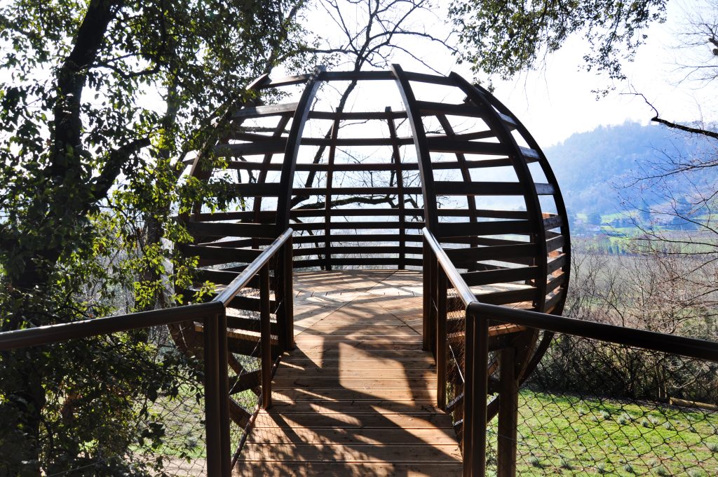 Il nido, Bosco di Villa Valmarana ai Nani