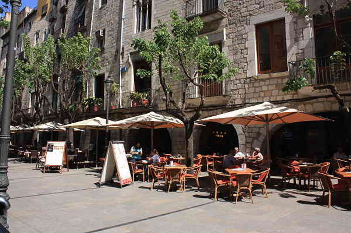 La ramblas di Girona