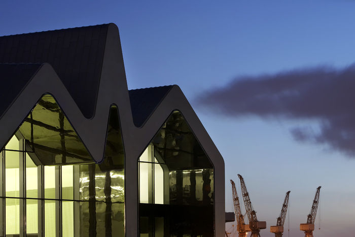 Il Riverside Museum di Glasgow progettato da Zaha Hadid