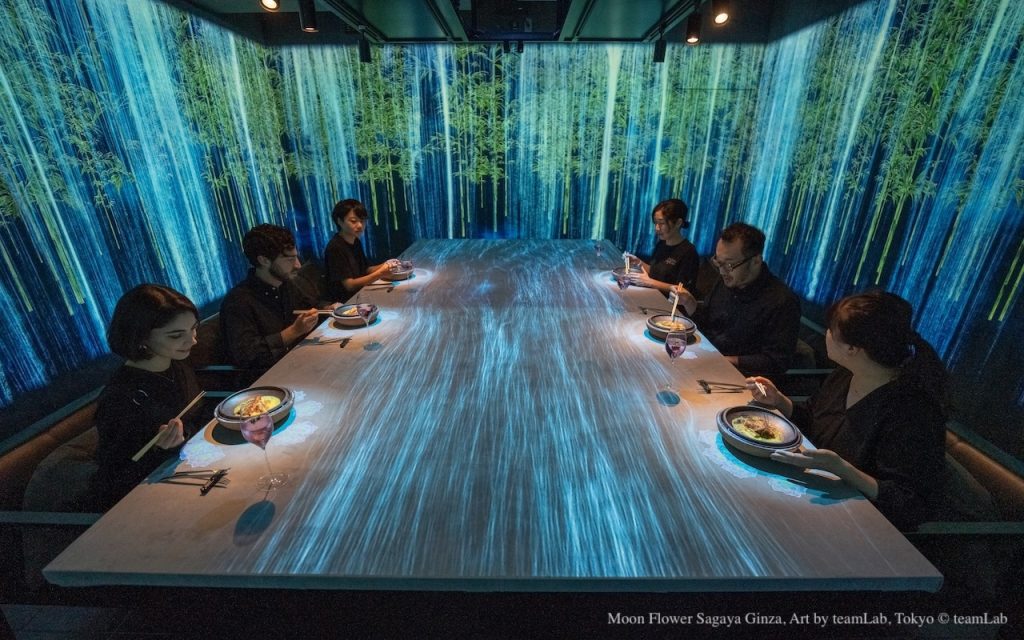 Moon Flower Sagaya Ginza, uno spazio dove si incontrano gastronomia e arte