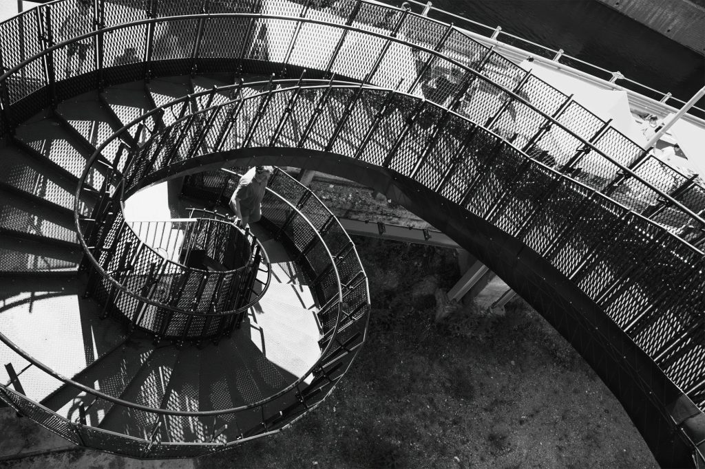 Scala leonardesca a Vaprio d'Adda - foto Michela Carlotta Tumiati