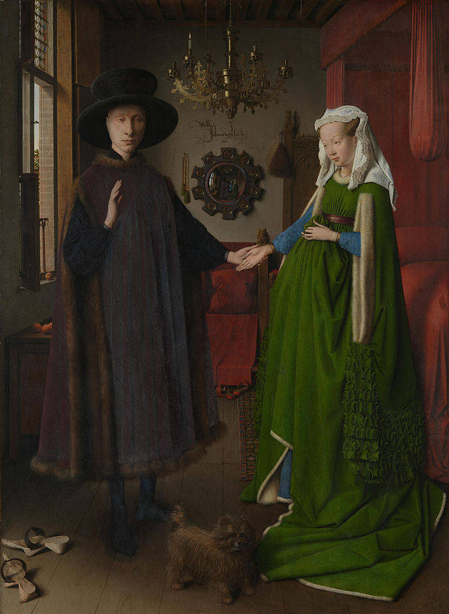 Jan van Eyck_Ritratto dei coniugi Arnolfini