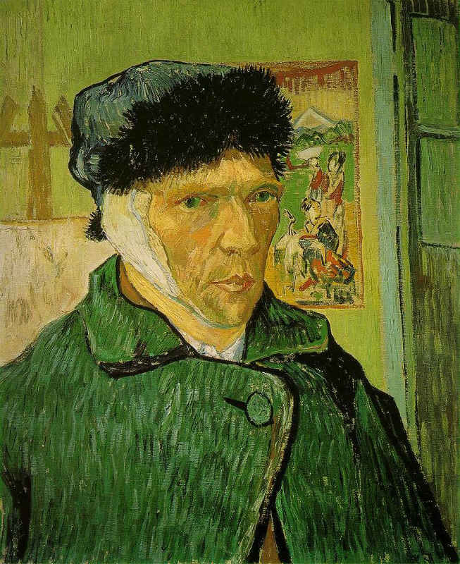 Vincent Van Gogh, Autoritratto con orecchio bendato