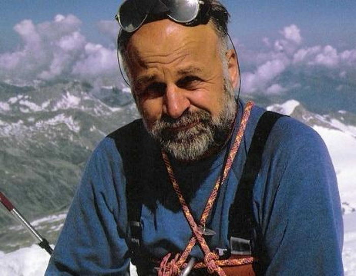 L'alpinista Kurt Diemberger, che quest'anno festeggia gli 80 anni