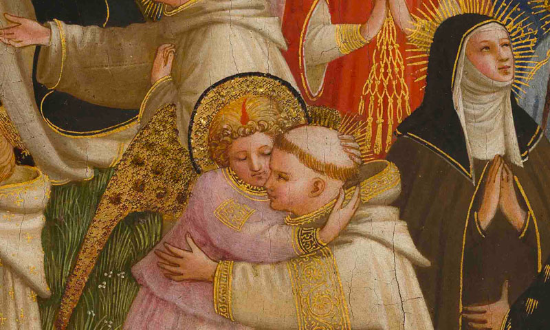 Beato Angelico, dettaglio Giudizio Universale, Museo di San Marco, Venezia