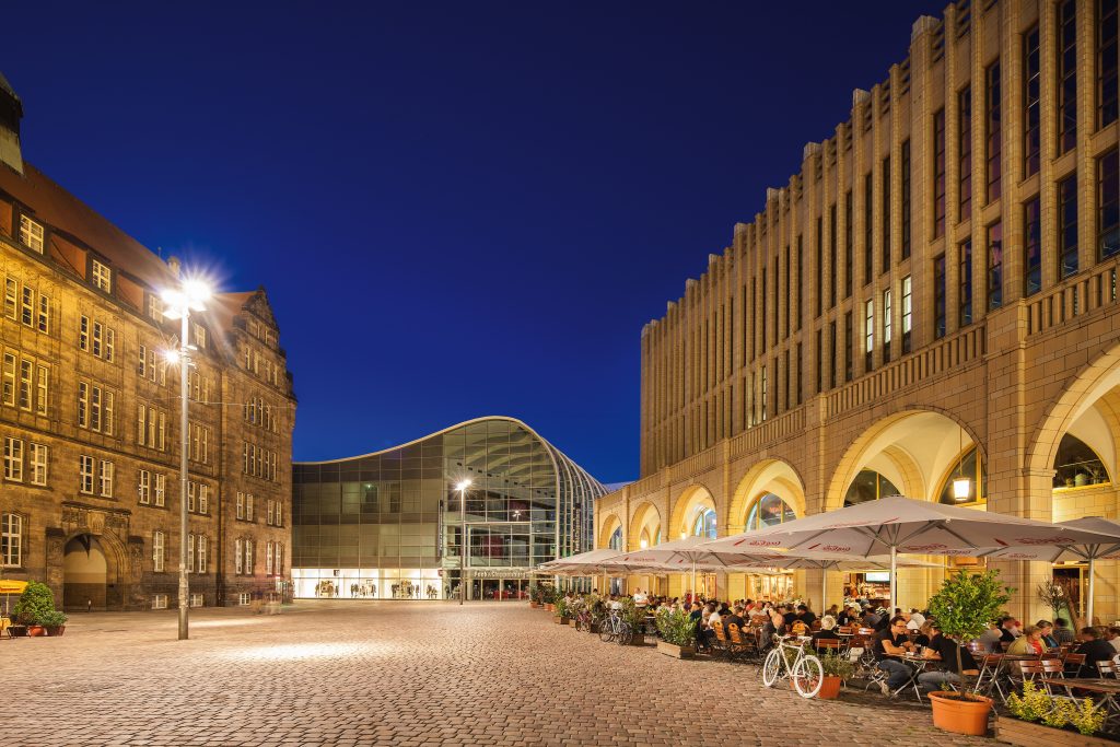 La piazza del mercato, Chemnitz © GNTB Dirk Hanus