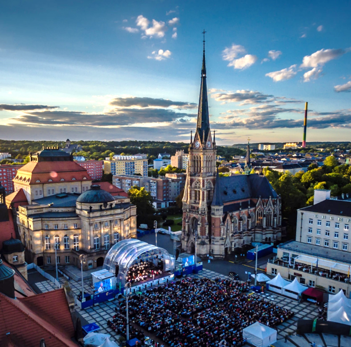 Panorama di Chemnitz