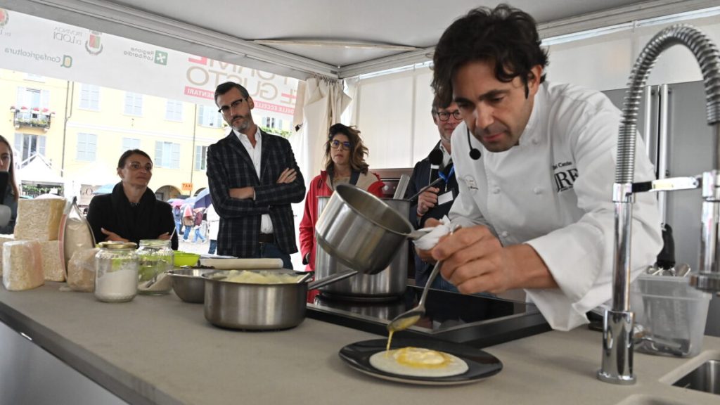 Show cooking a Le Forme del Gusto
