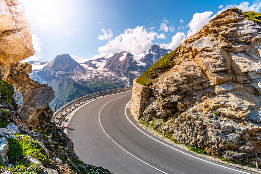 La Grossglockner High Alpine Road, in Austria