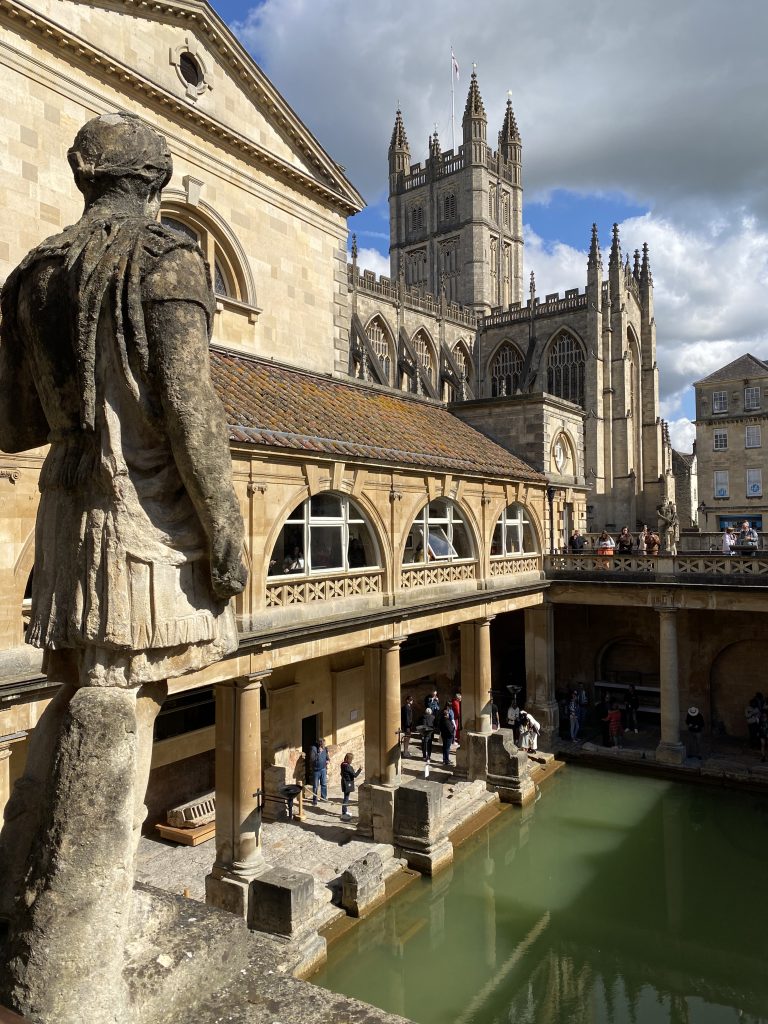 Le terme e la Cattedrale di Bath - foto F. Brunini