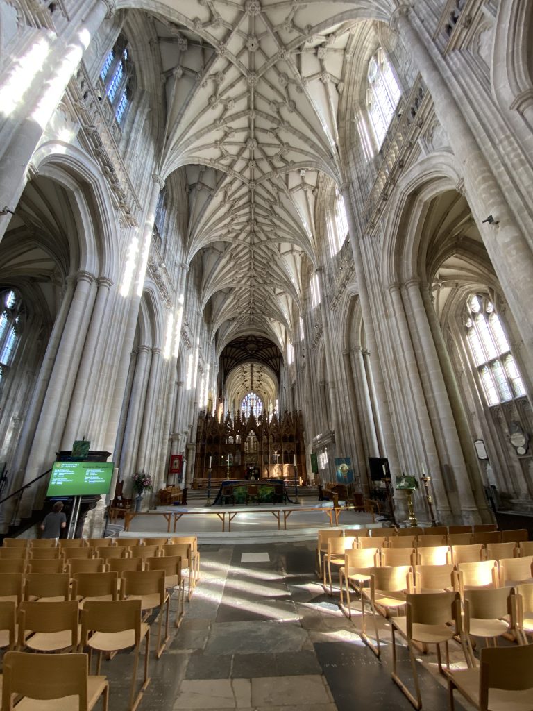 La cattedrale di Winchester - foto F. Brunini