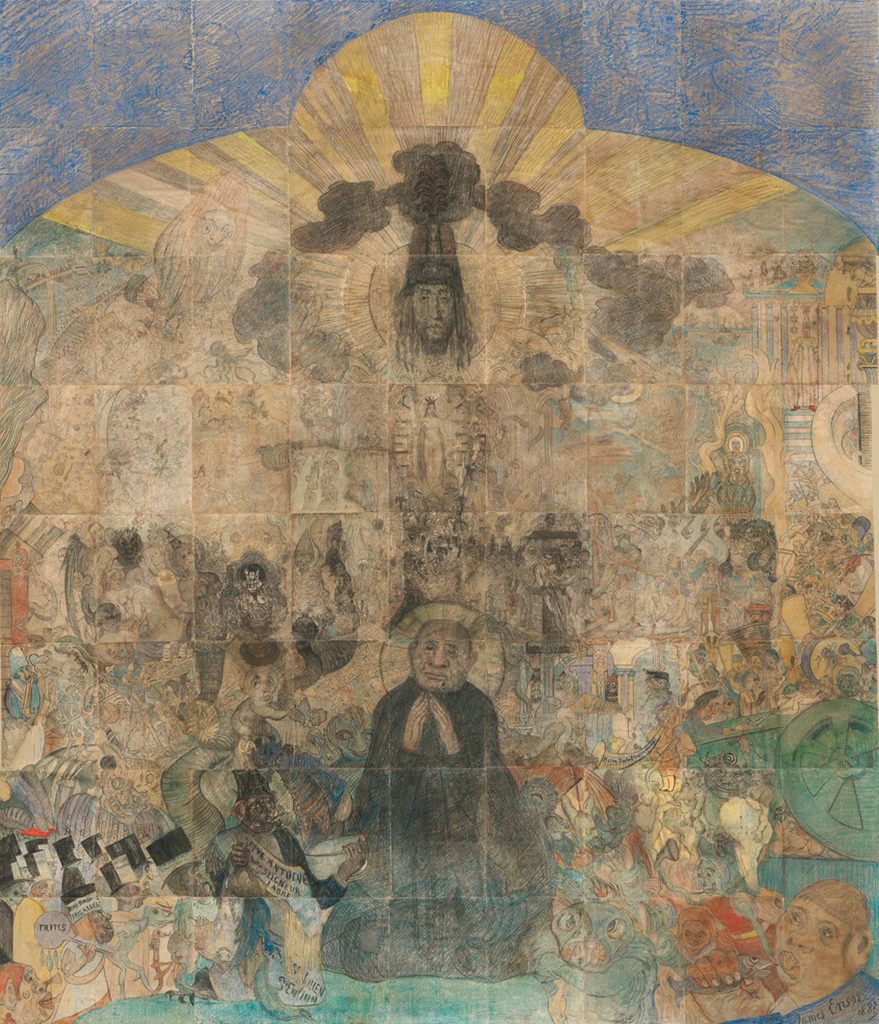 James Ensor, Le tentazioni di Sant'Antonio, The Art Institute of Chicago, Regenstein Endowment and the Louise B. and Frank H. Woods Purchase Fund