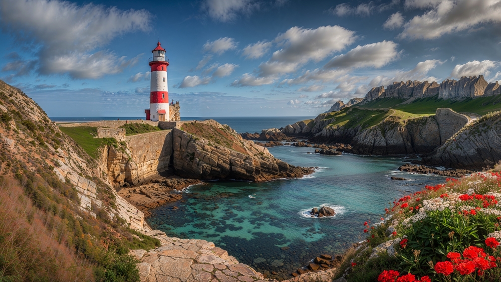 Il faro di Conquet, in Bretagna